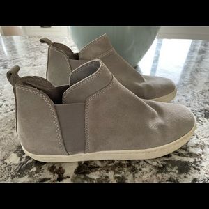 Dolce Vita mid tops.  Grey color. Only worn once or twice. Great condition.